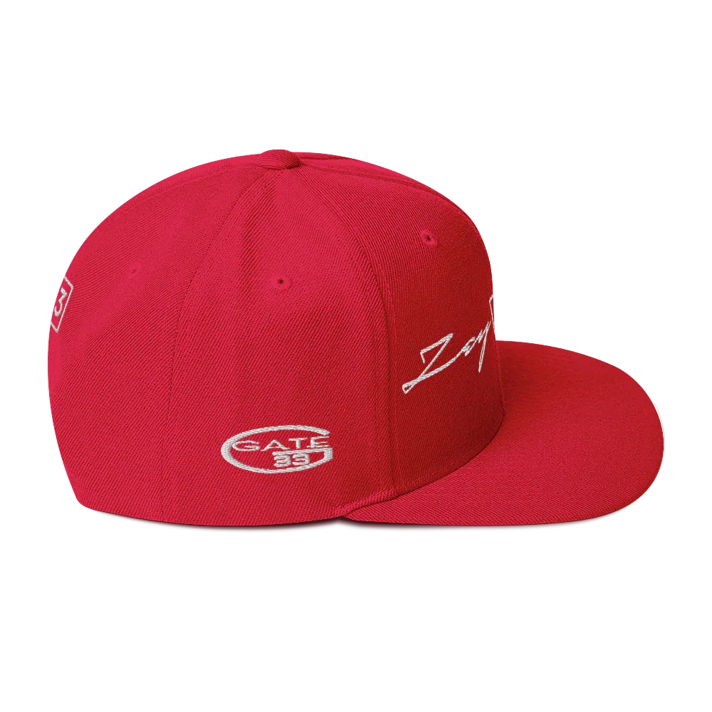 ZeyRado33 Snapback Hat - Da G.A.T.E 33
