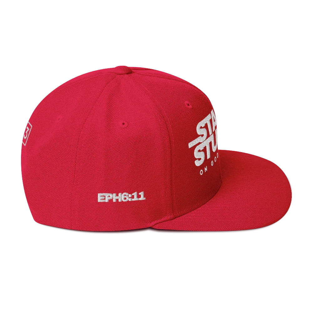 STAY STURDY Snapback Hat - Da G.A.T.E 33