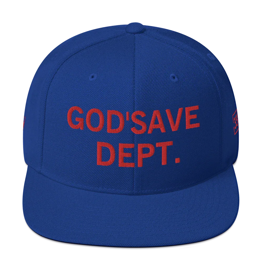 GOD'SAVE DEPT. Snapback Hat - Da G.A.T.E 33