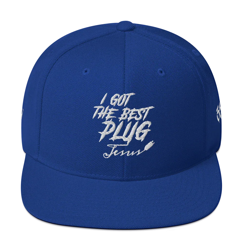 I Got The Best Plug Snapback Hat - Da G.A.T.E 33