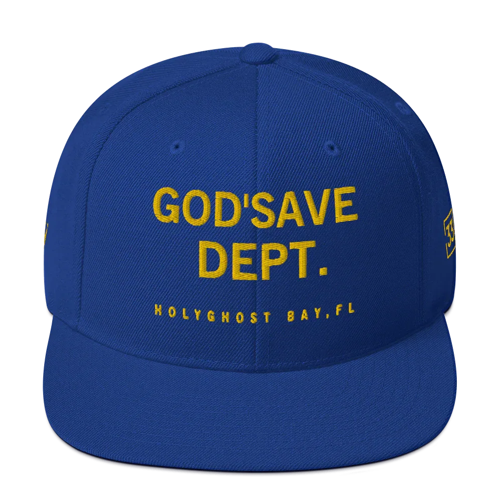 GOD'SAVE Snapback Hat - Da G.A.T.E 33