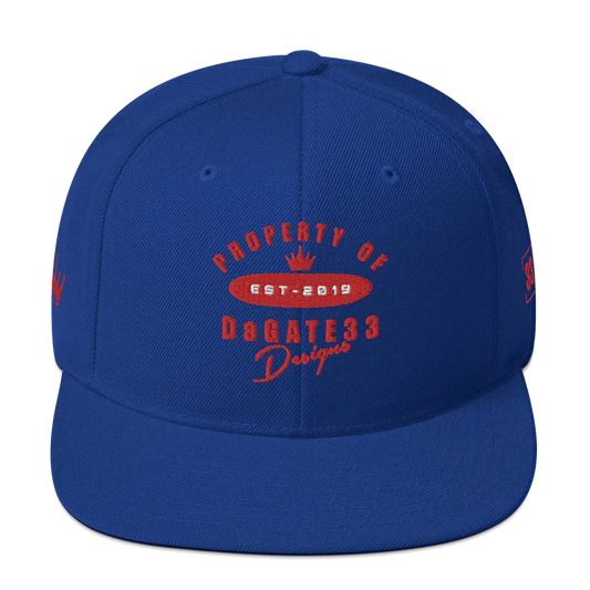 Gate33 Pro Snapback Hat - Da G.A.T.E 33