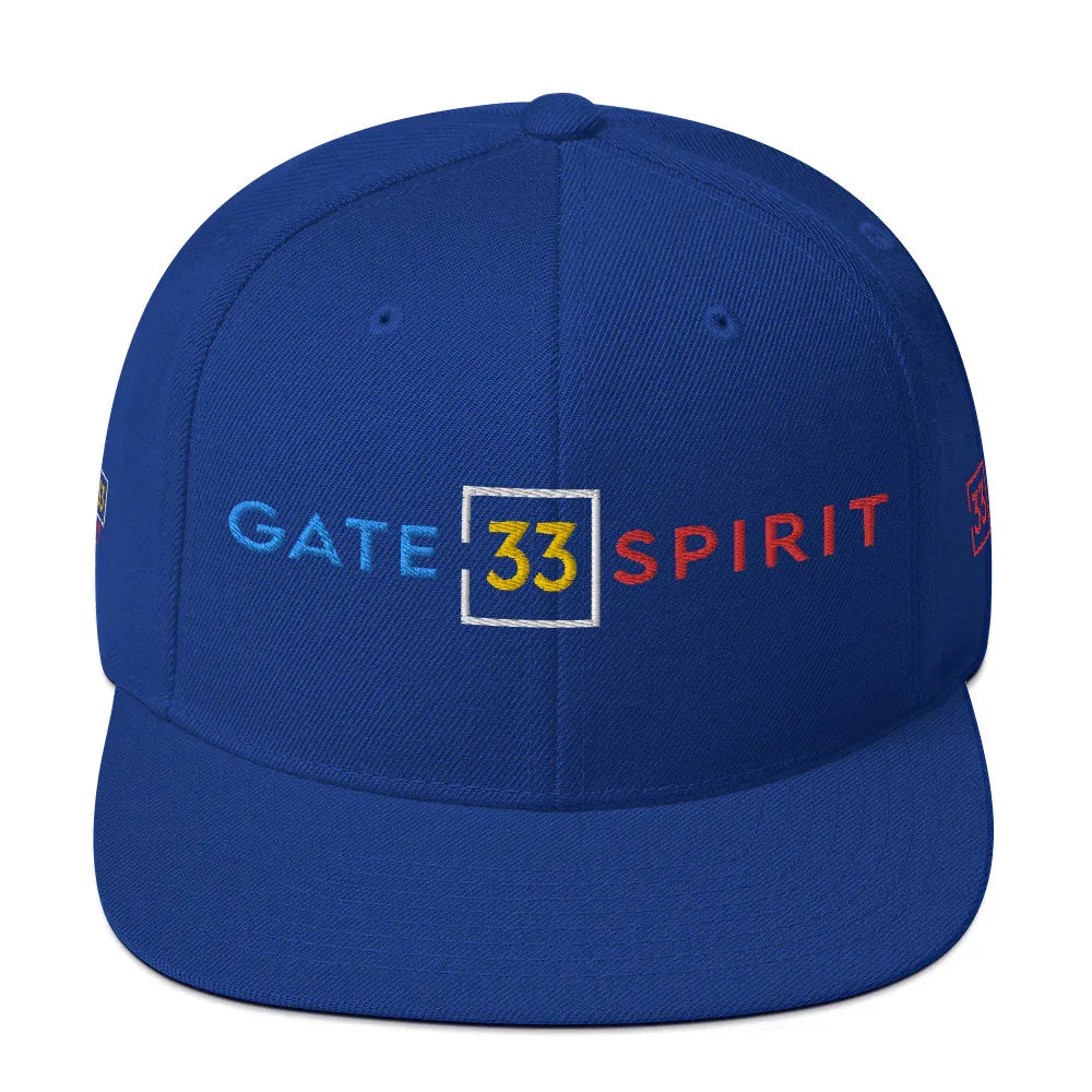 G33 Spirit Snapback Hat - Da G.A.T.E 33