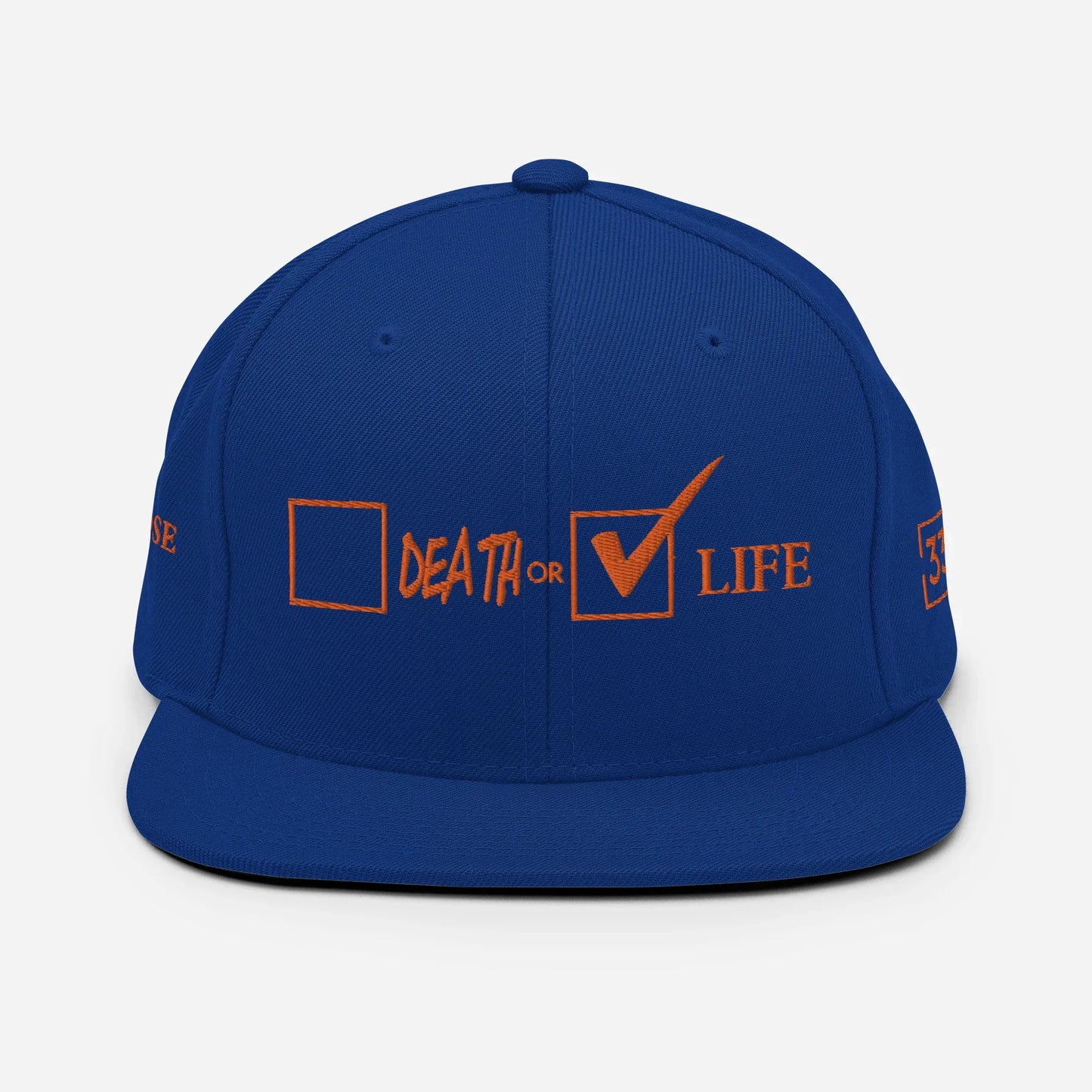 CHOOSE LIFE.Snapback Hat - Da G.A.T.E 33