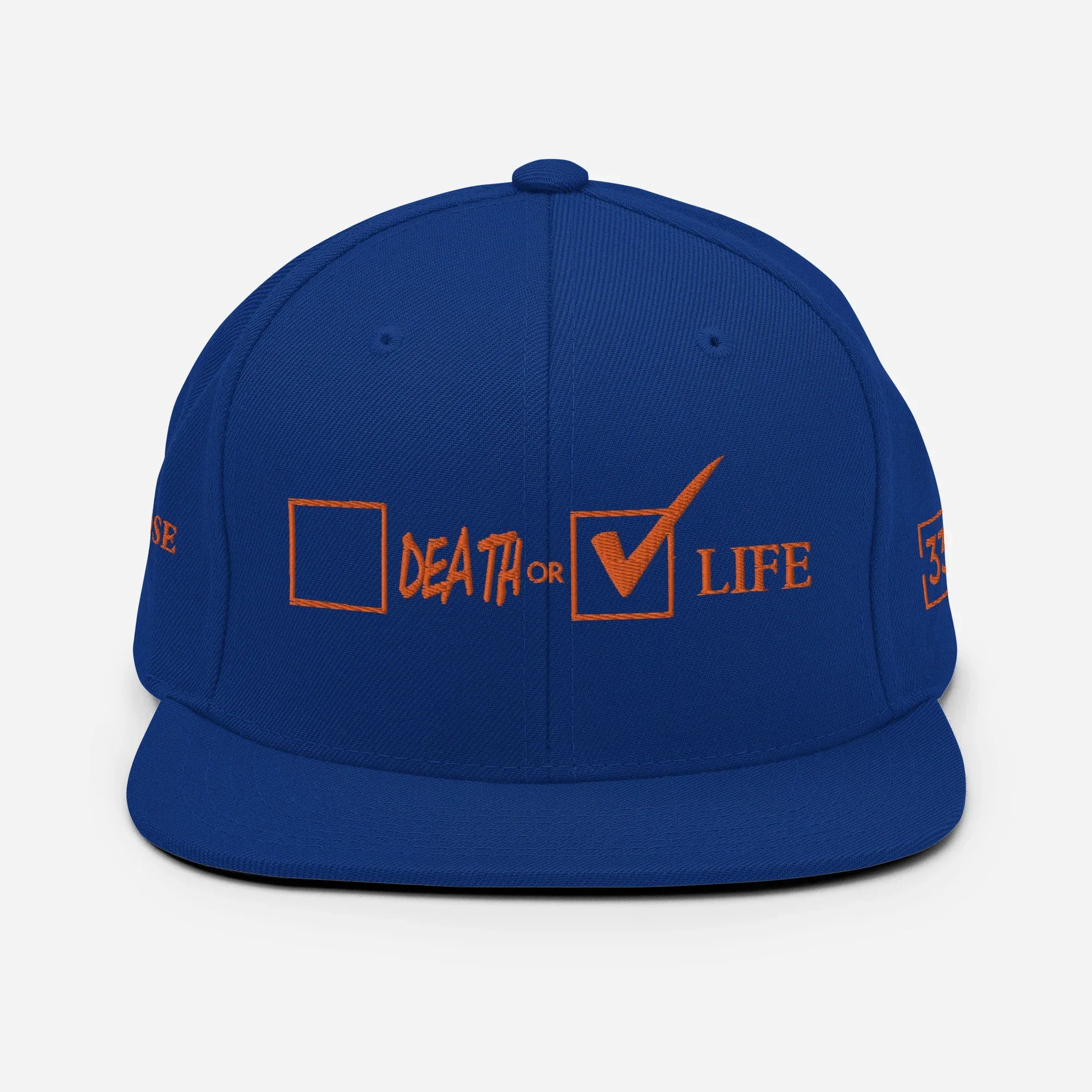 CHOOSE LIFE.Snapback Hat - Da G.A.T.E 33