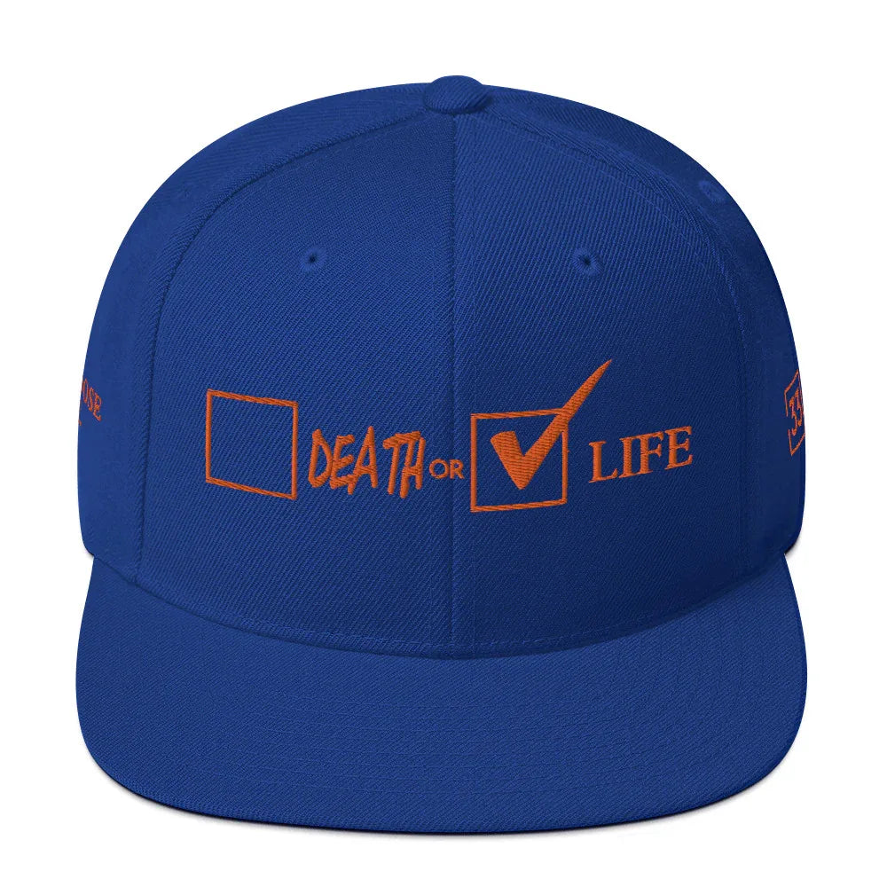 CHOOSE LIFE.Snapback Hat - Da G.A.T.E 33