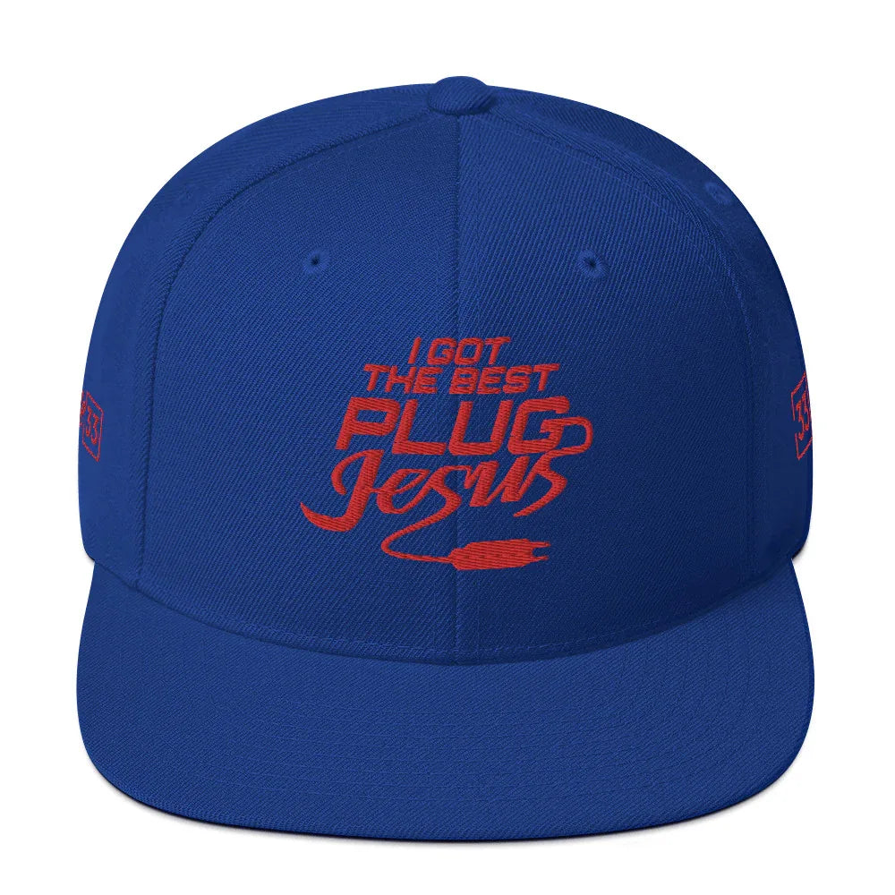 I GOT THE BEST PLUG Snapback Hat - Da G.A.T.E 33
