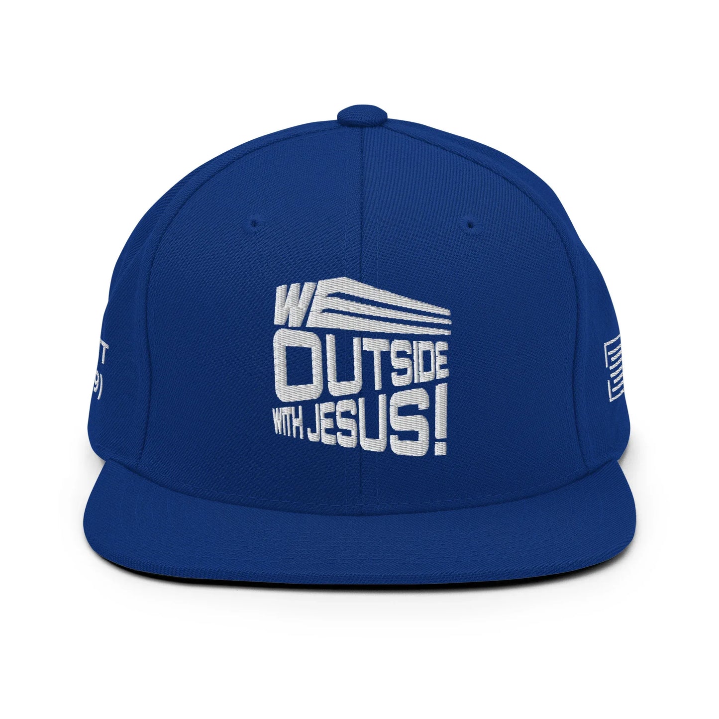 WE OUTSIDE-W-JESUS Snapback Hat - Da G.A.T.E 33