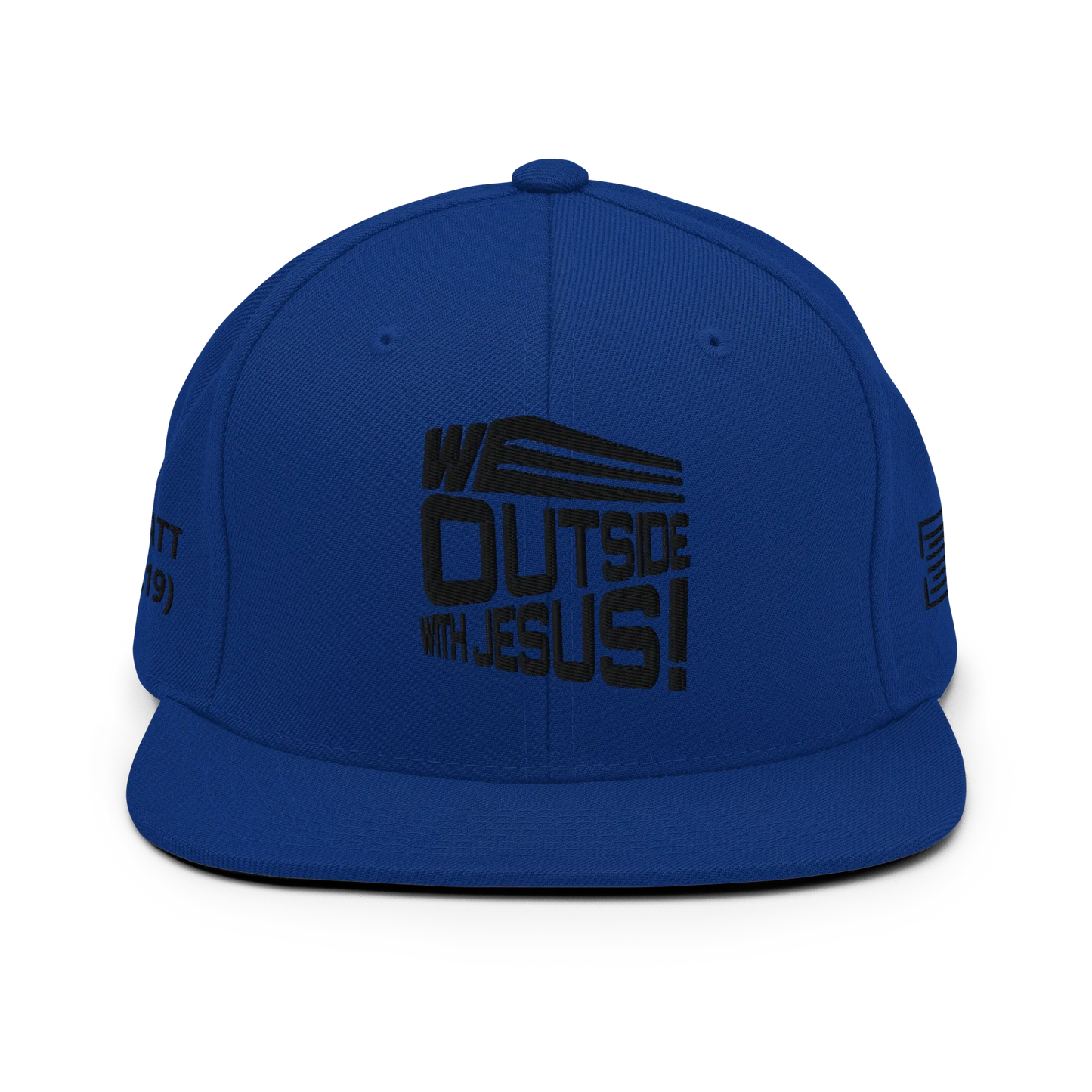 WE OUTSIDE-W-JESUS Snapback Hat - Da G.A.T.E 33