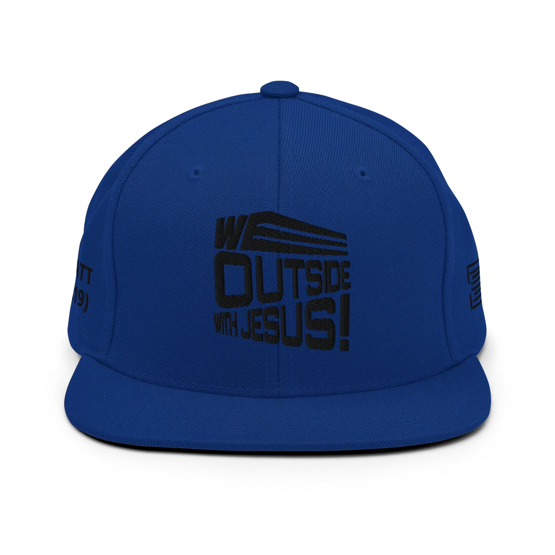 WE OUTSIDE-W-JESUS Snapback Hat - Da G.A.T.E 33