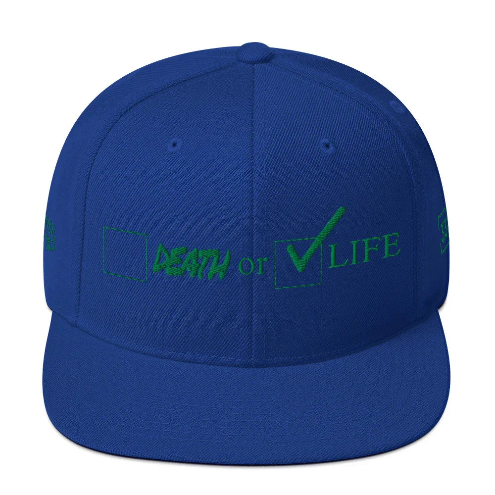 CHOSSE LIFE Snapback Hat - Da G.A.T.E 33