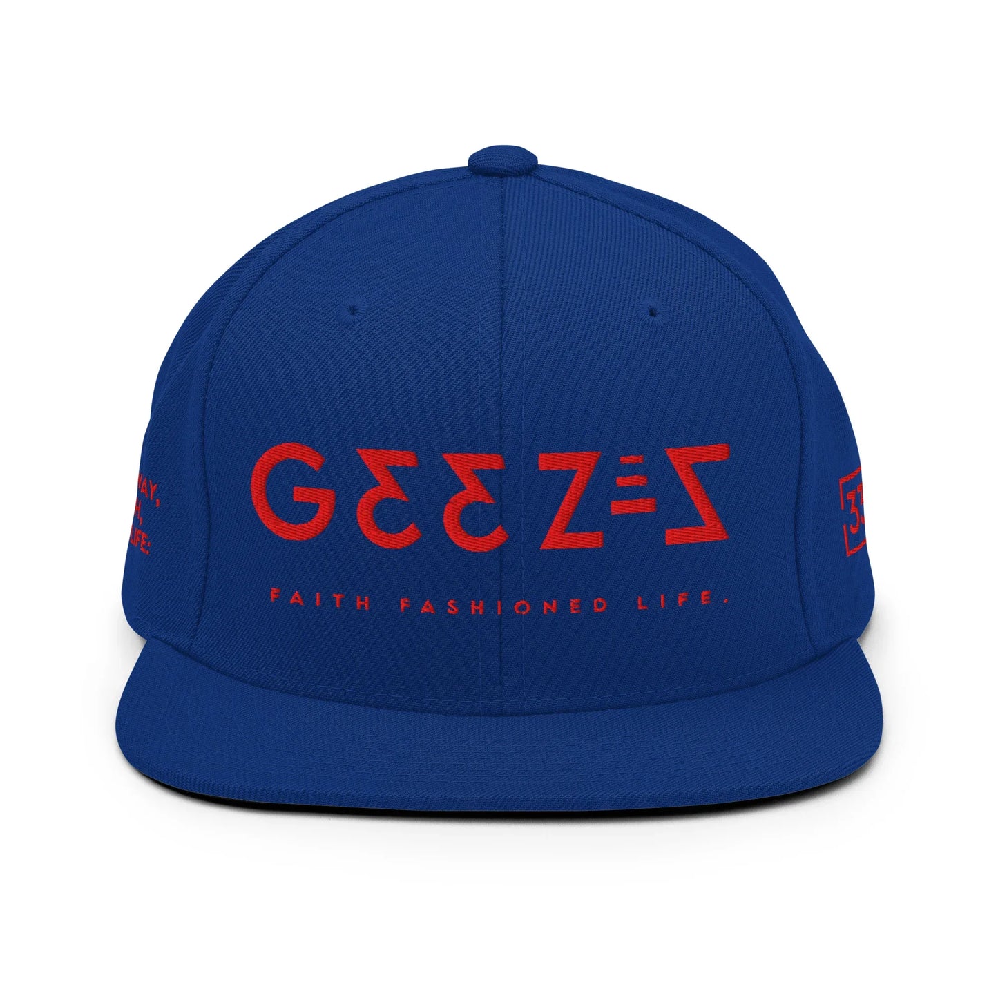 G33Z=Z Snapback Hat - Da G.A.T.E 33