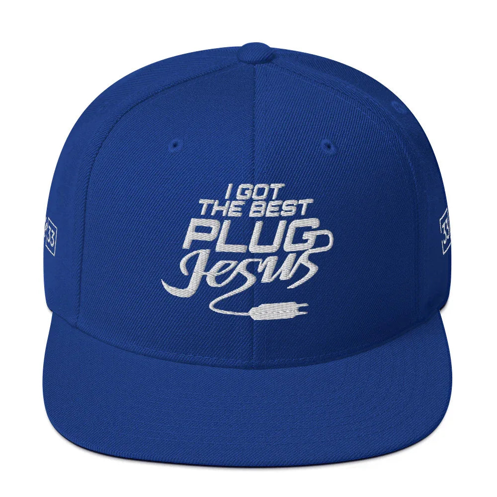 I GOT THE BEST PLUG Snapback Hat - Da G.A.T.E 33
