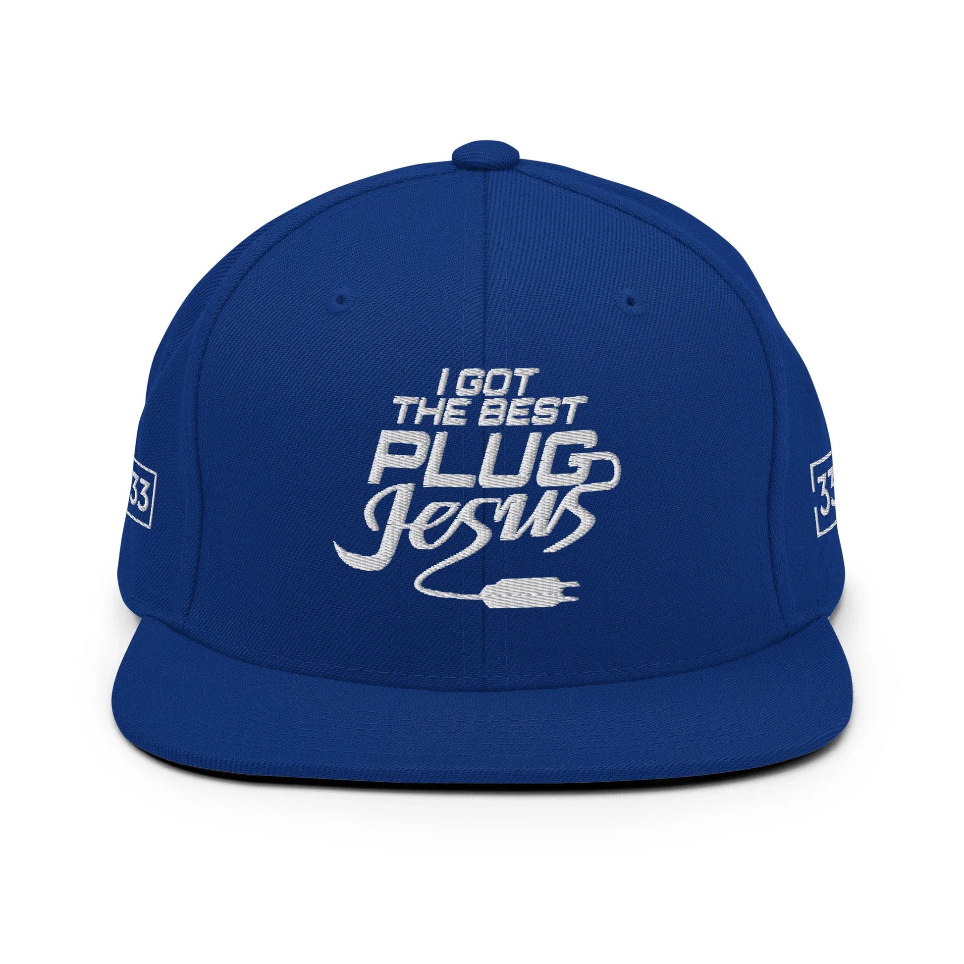 I GOT THE BEST PLUG Snapback Hat - Da G.A.T.E 33