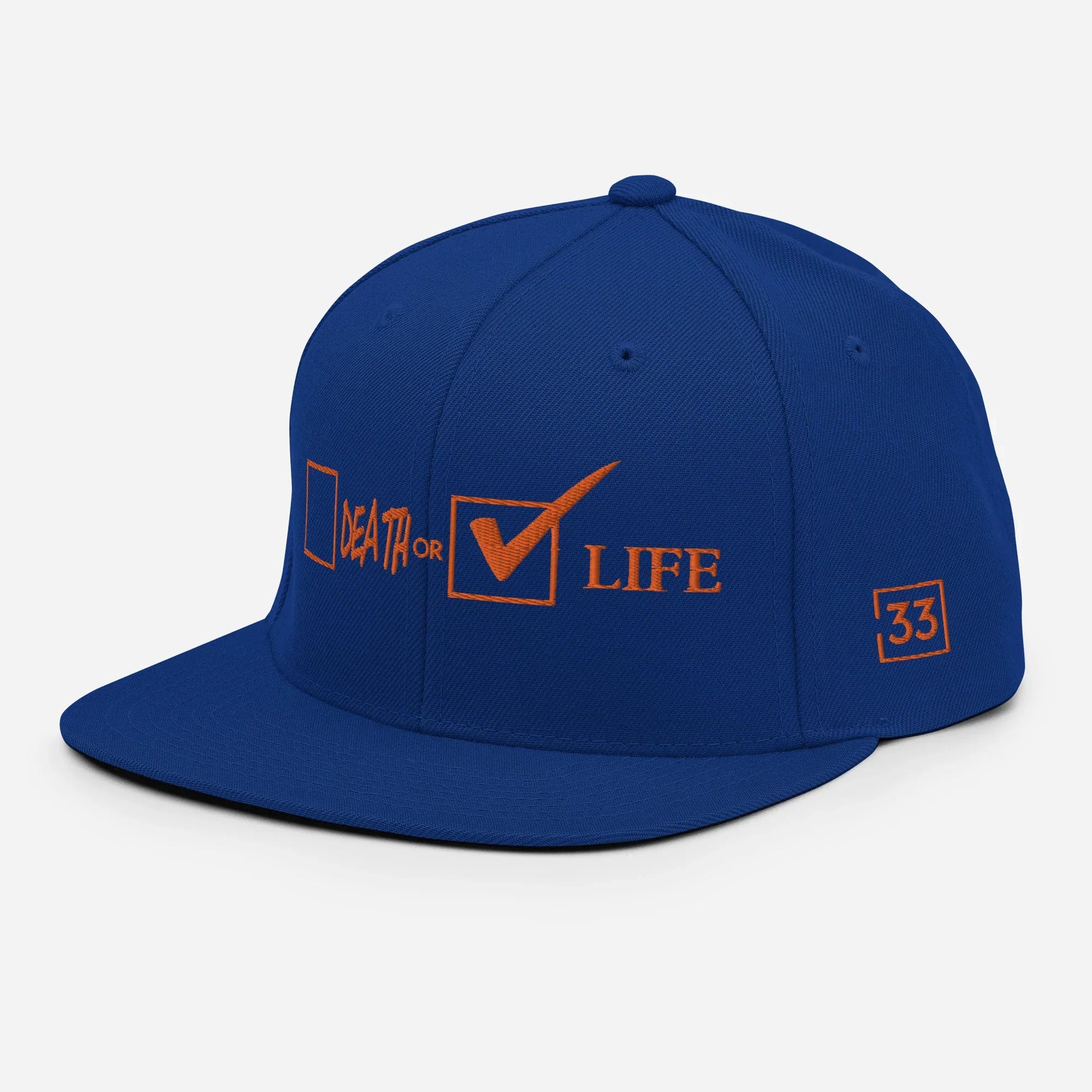CHOOSE LIFE.Snapback Hat - Da G.A.T.E 33