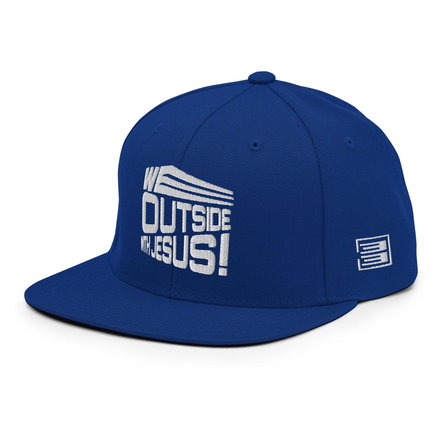 WE OUTSIDE-W-JESUS Snapback Hat - Da G.A.T.E 33