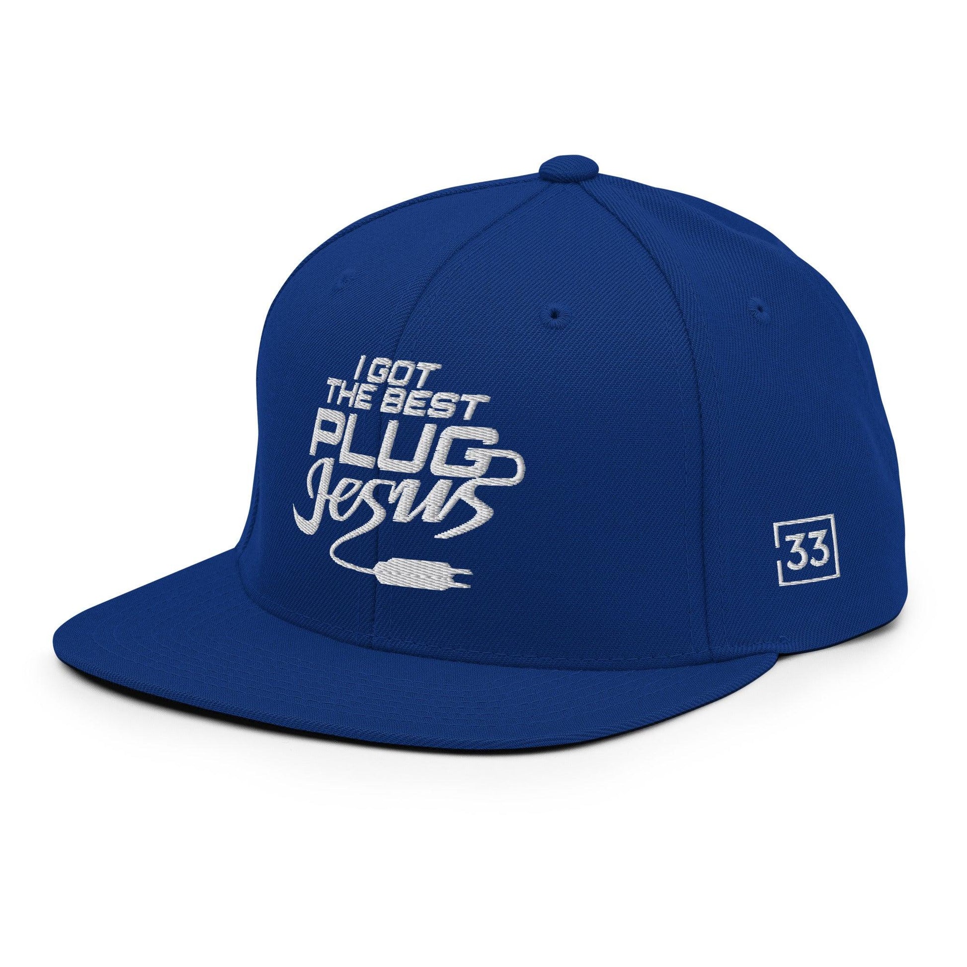 I GOT THE BEST PLUG Snapback Hat - Da G.A.T.E 33