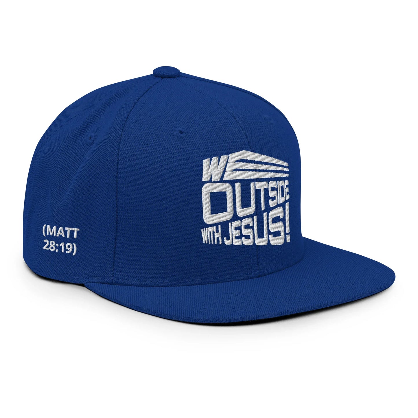 WE OUTSIDE-W-JESUS Snapback Hat - Da G.A.T.E 33