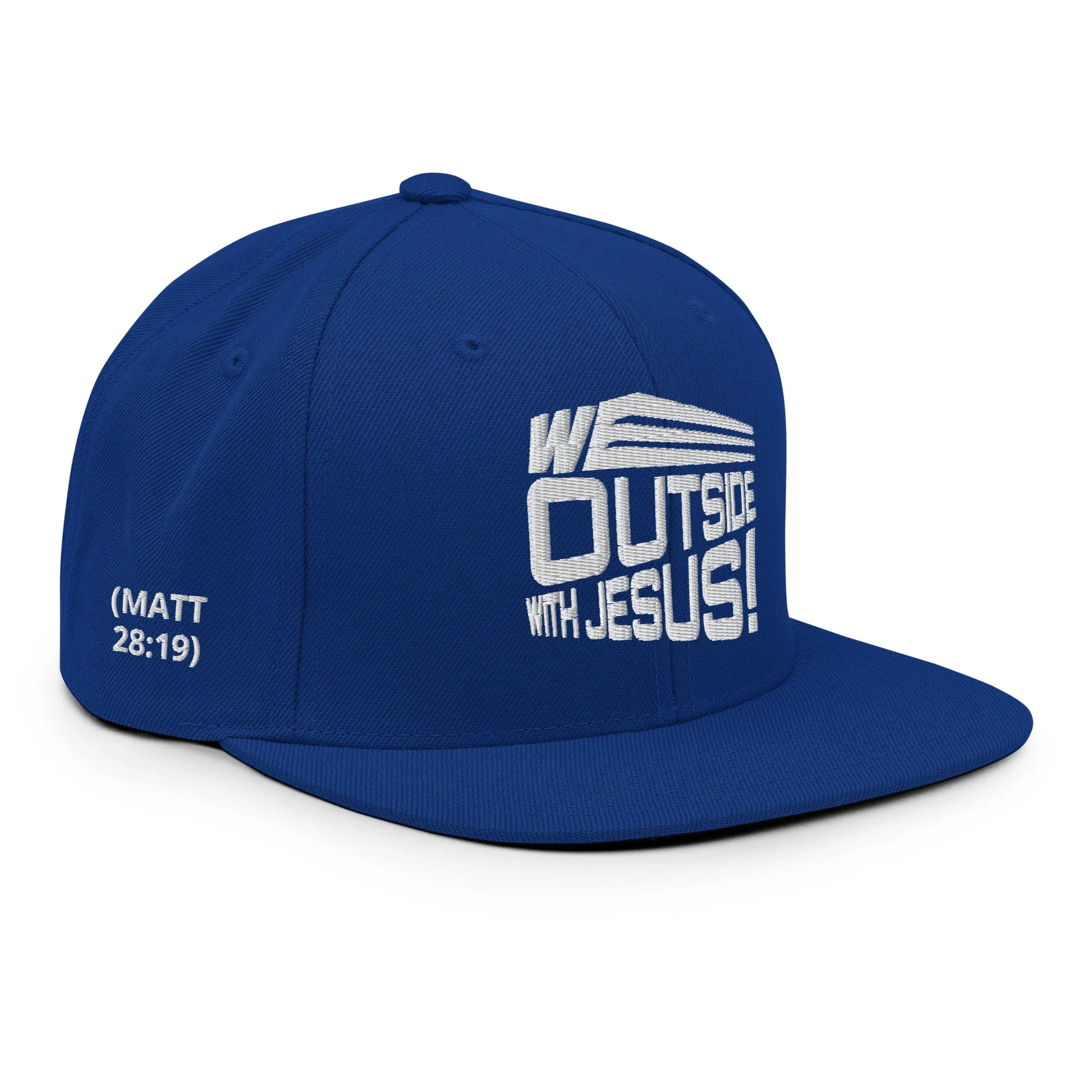 WE OUTSIDE-W-JESUS Snapback Hat - Da G.A.T.E 33