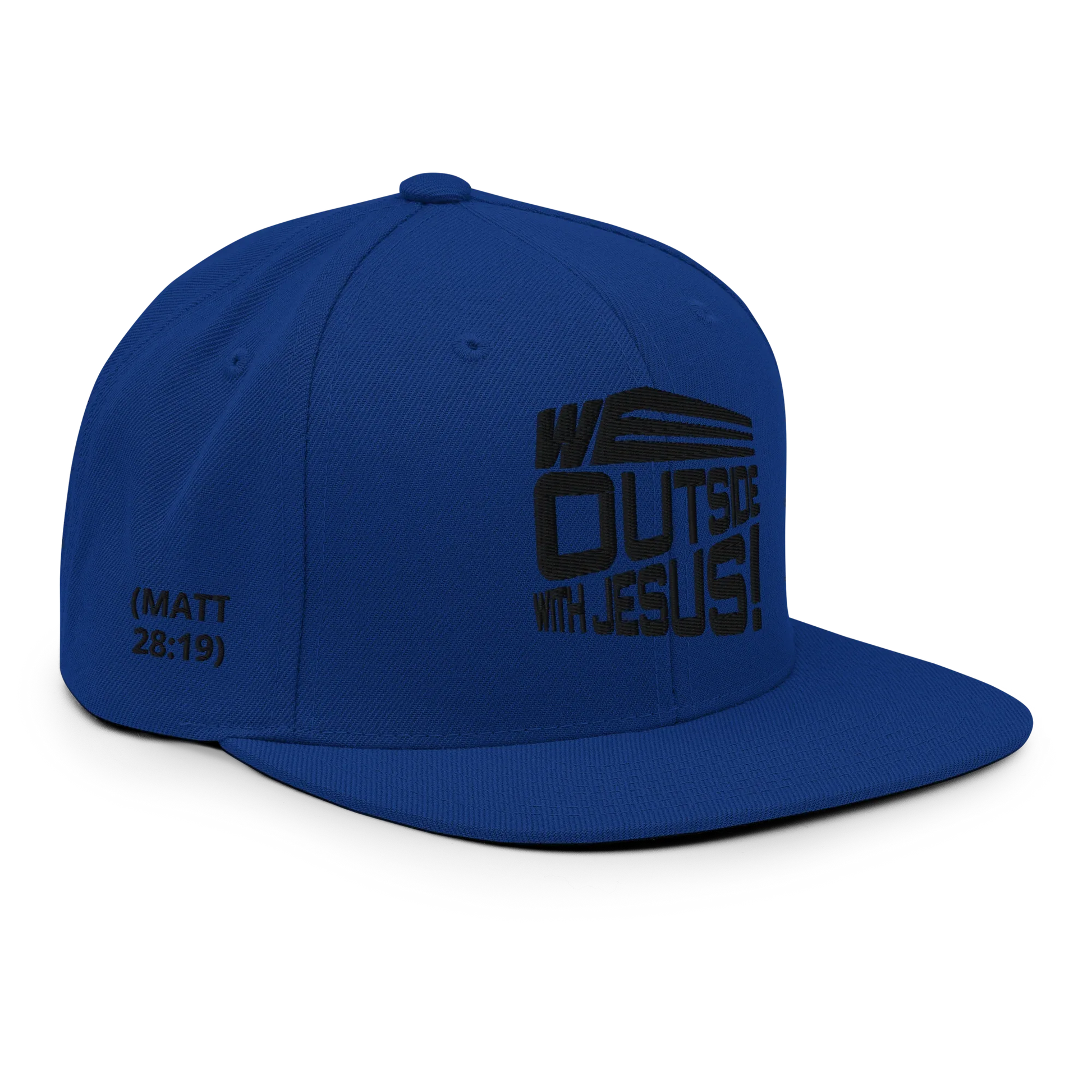 WE OUTSIDE-W-JESUS Snapback Hat - Da G.A.T.E 33