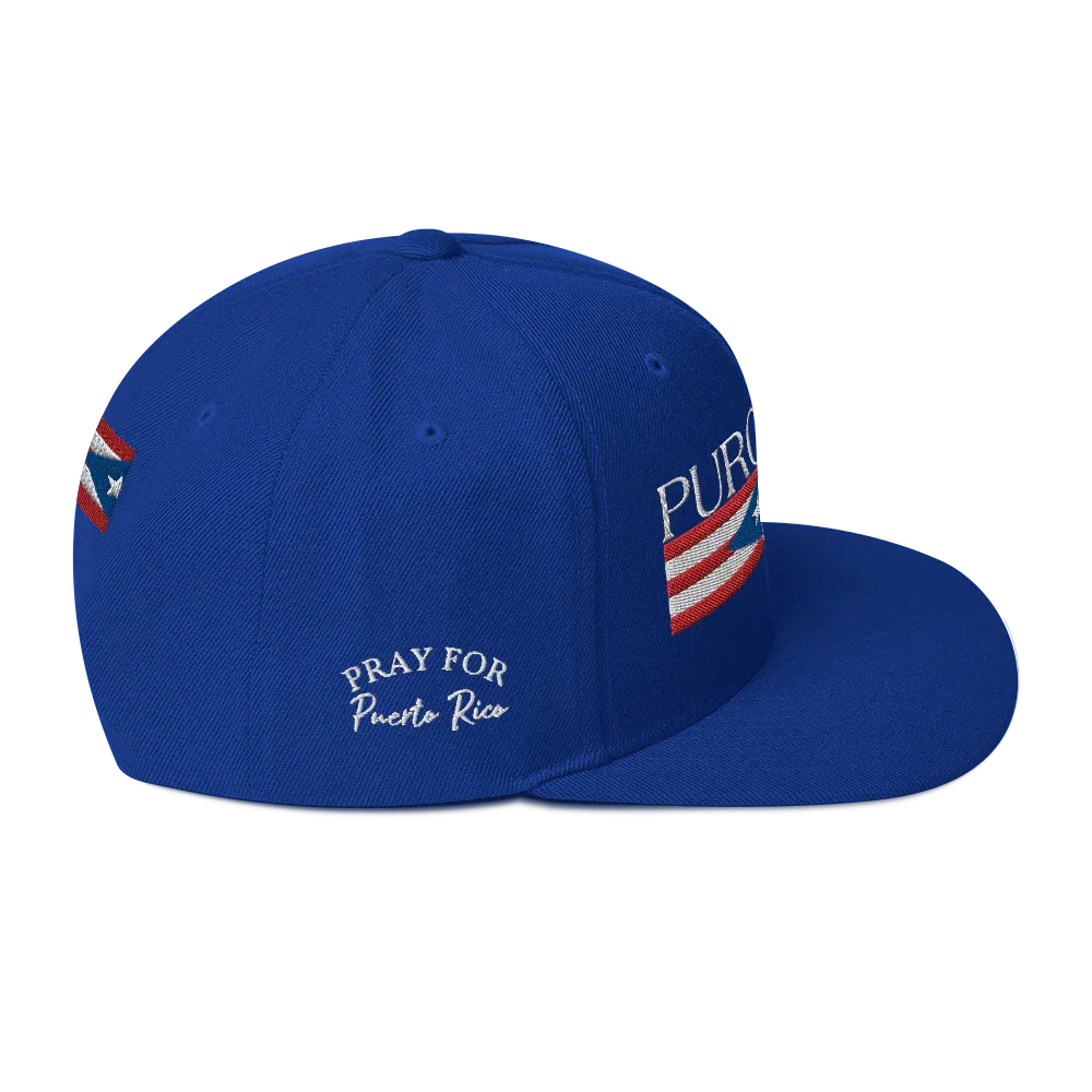 PRAY FOR PR Snapback Hat - Da G.A.T.E 33