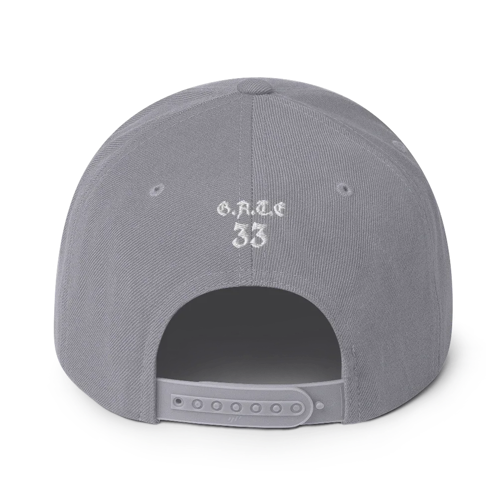 OG 33 Snapback Hat - Da G.A.T.E 33