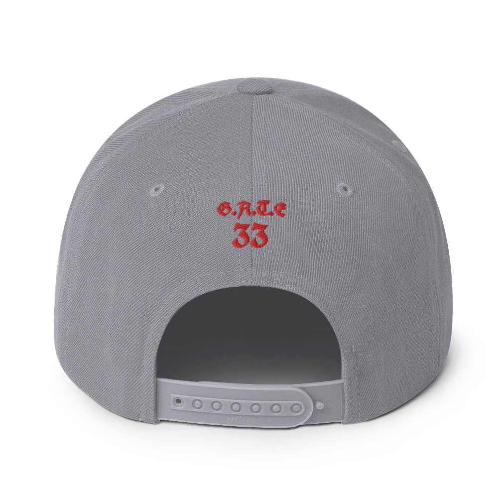 OG33 Snapback Hat - Da G.A.T.E 33
