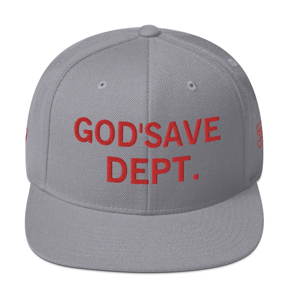 GOD'SAVE DEPT. Snapback Hat - Da G.A.T.E 33