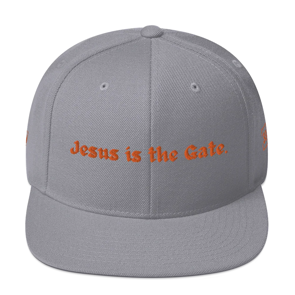 Jesus is the Gate. Snapback Hat - Da G.A.T.E 33