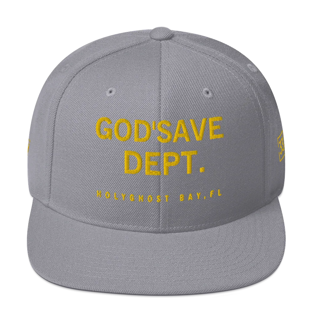 GOD'SAVE Snapback Hat - Da G.A.T.E 33