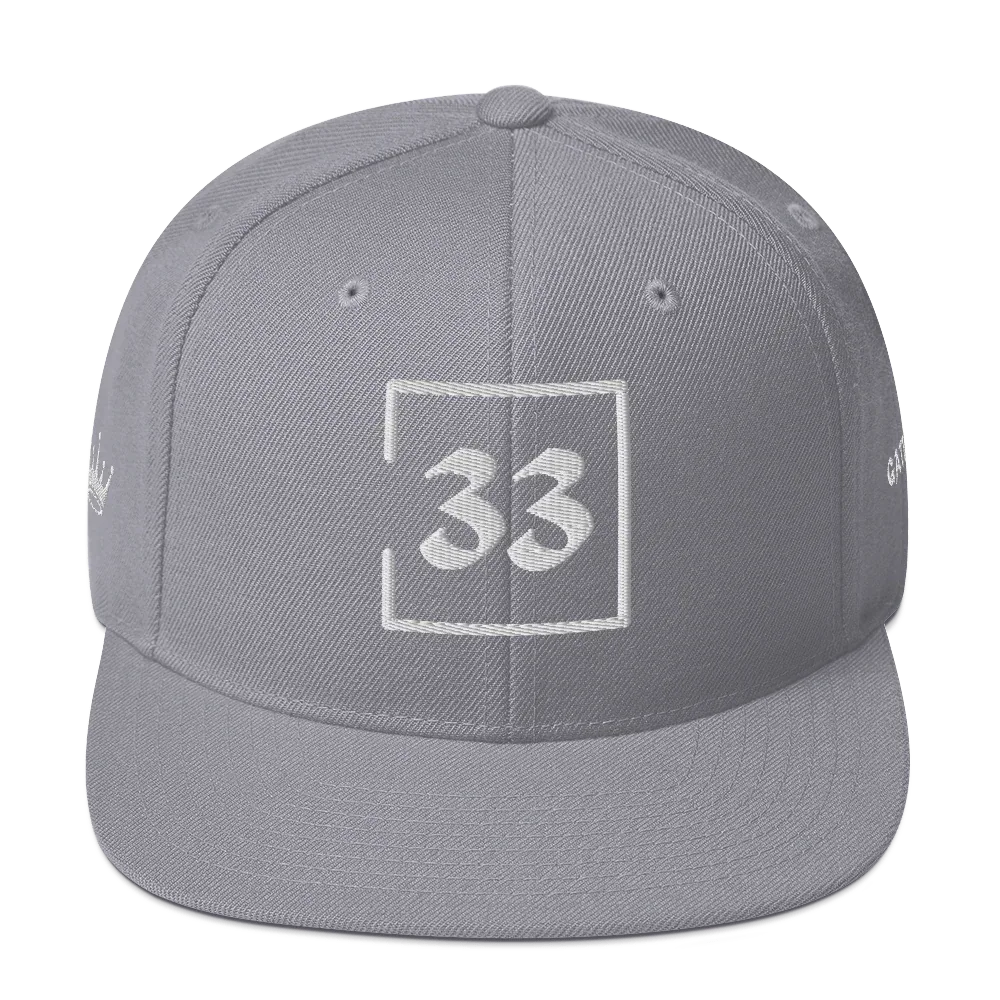 33 Snapback Hat - Da G.A.T.E 33