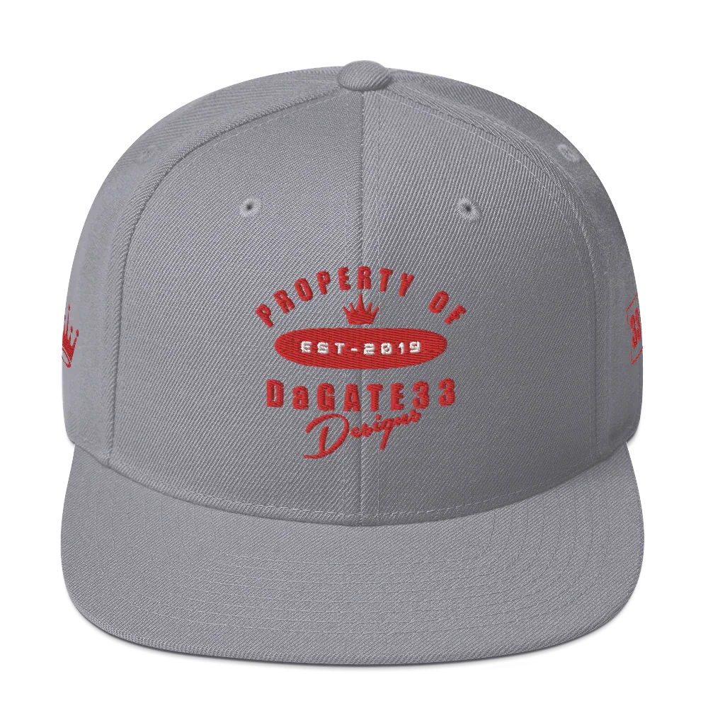 Gate33 Pro Snapback Hat - Da G.A.T.E 33