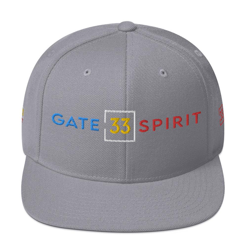 G33 Spirit Snapback Hat - Da G.A.T.E 33