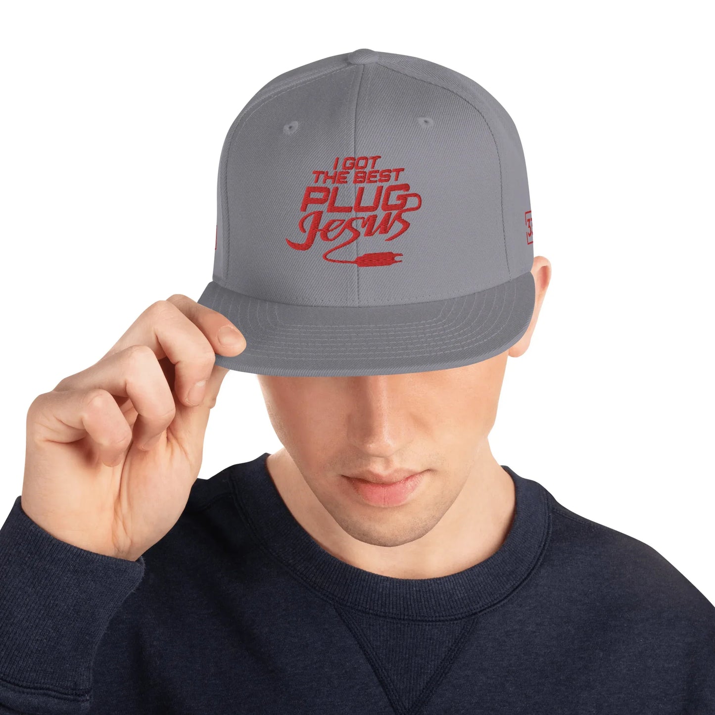 I GOT THE BEST PLUG Snapback Hat - Da G.A.T.E 33