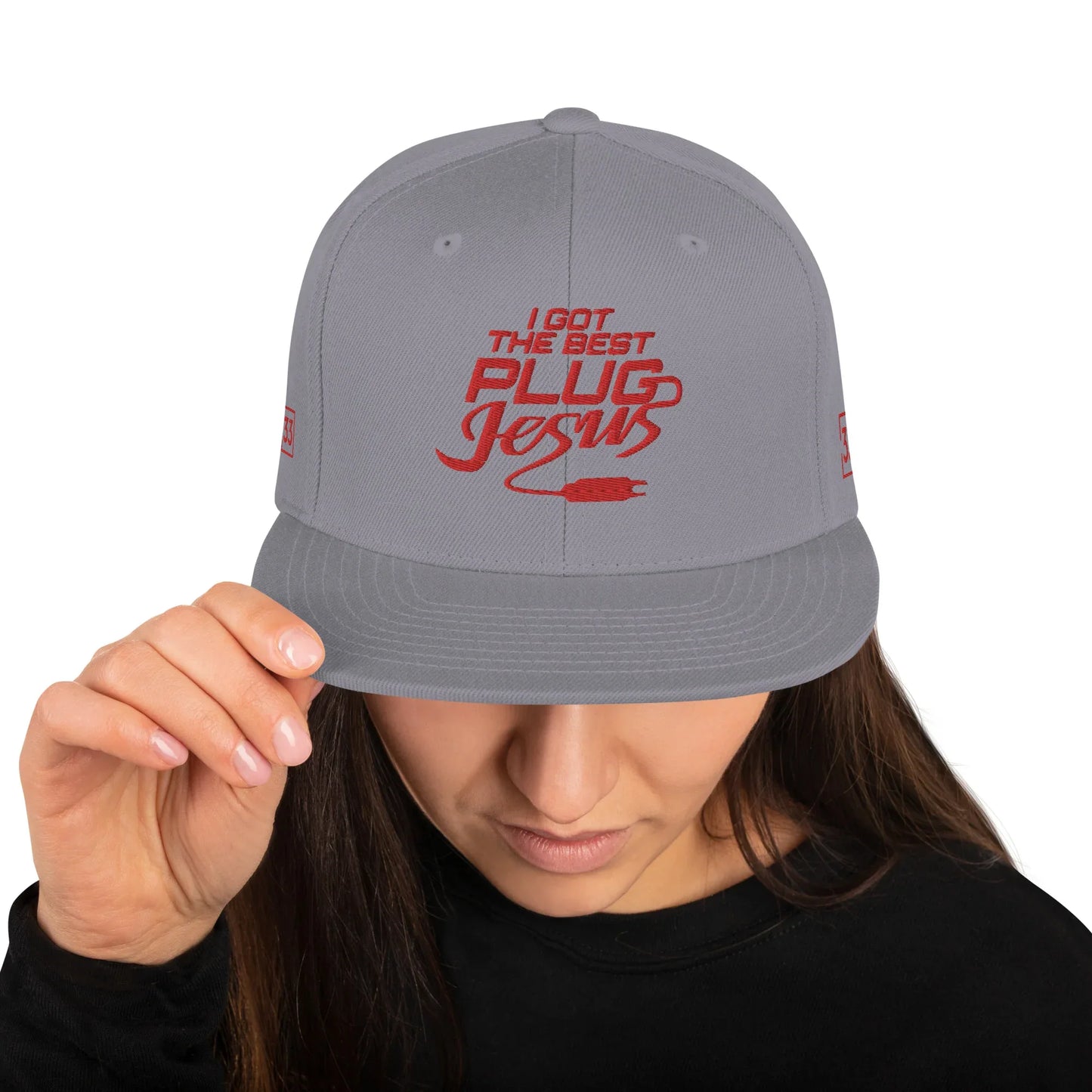 I GOT THE BEST PLUG Snapback Hat - Da G.A.T.E 33
