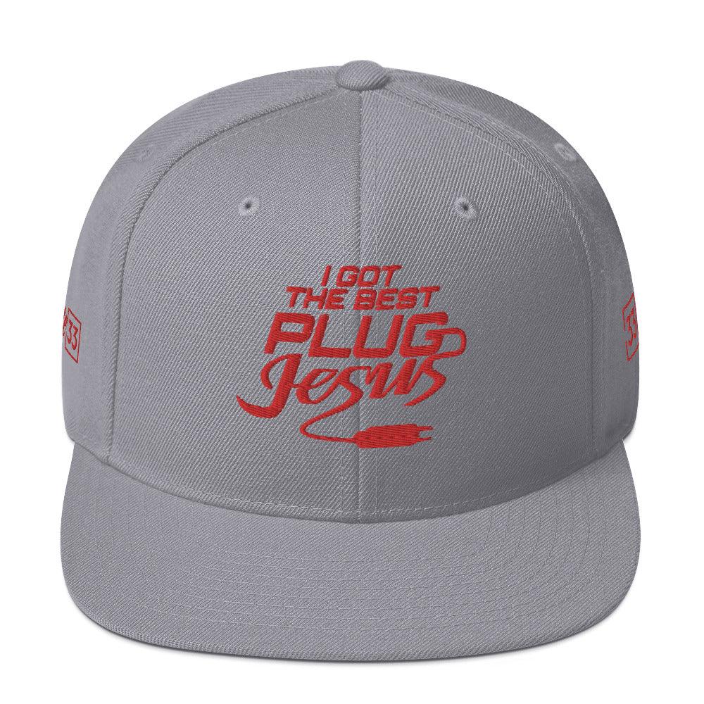 I GOT THE BEST PLUG Snapback Hat - Da G.A.T.E 33