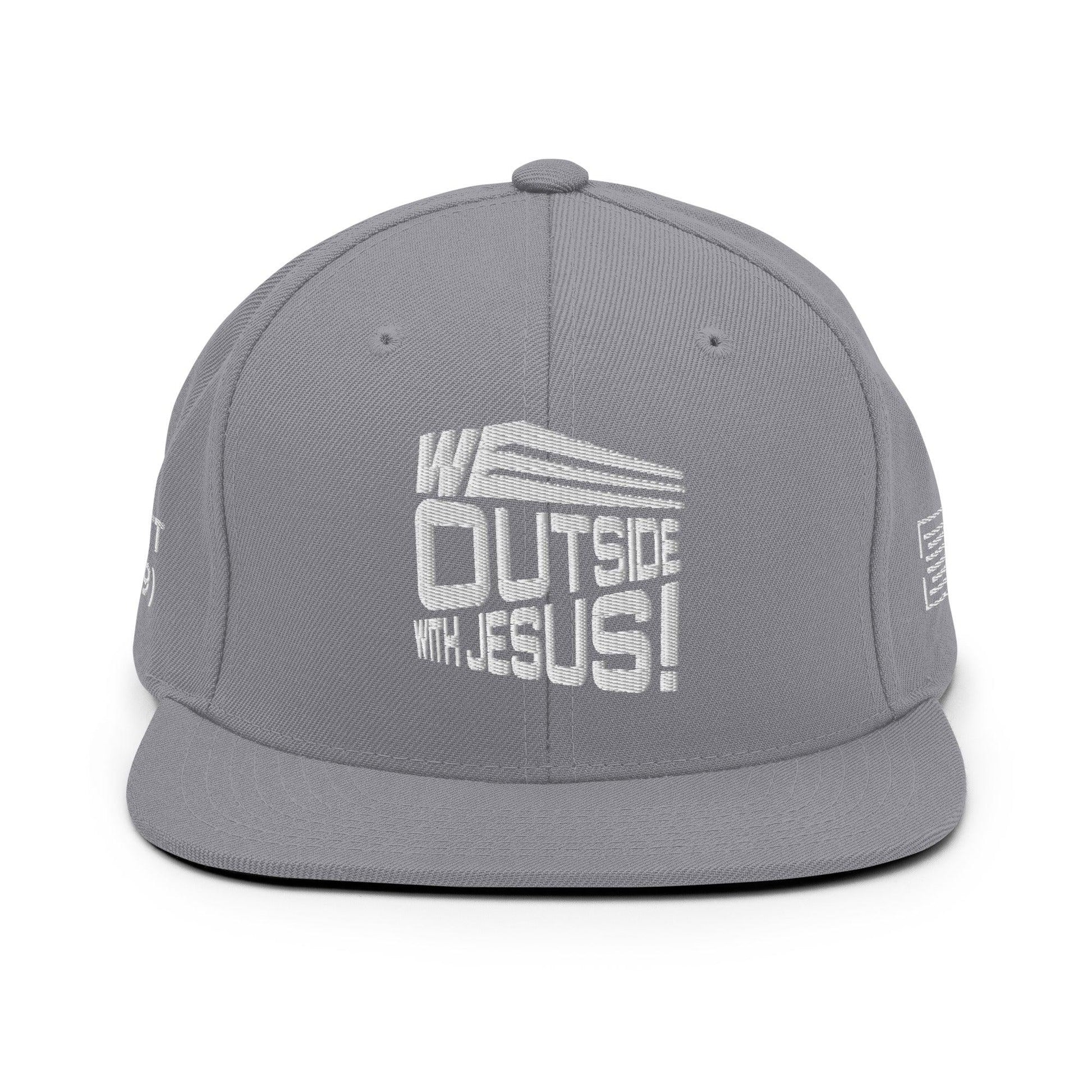 WE OUTSIDE-W-JESUS Snapback Hat - Da G.A.T.E 33