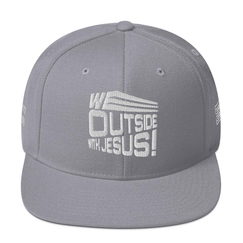WE OUTSIDE-W-JESUS Snapback Hat - Da G.A.T.E 33