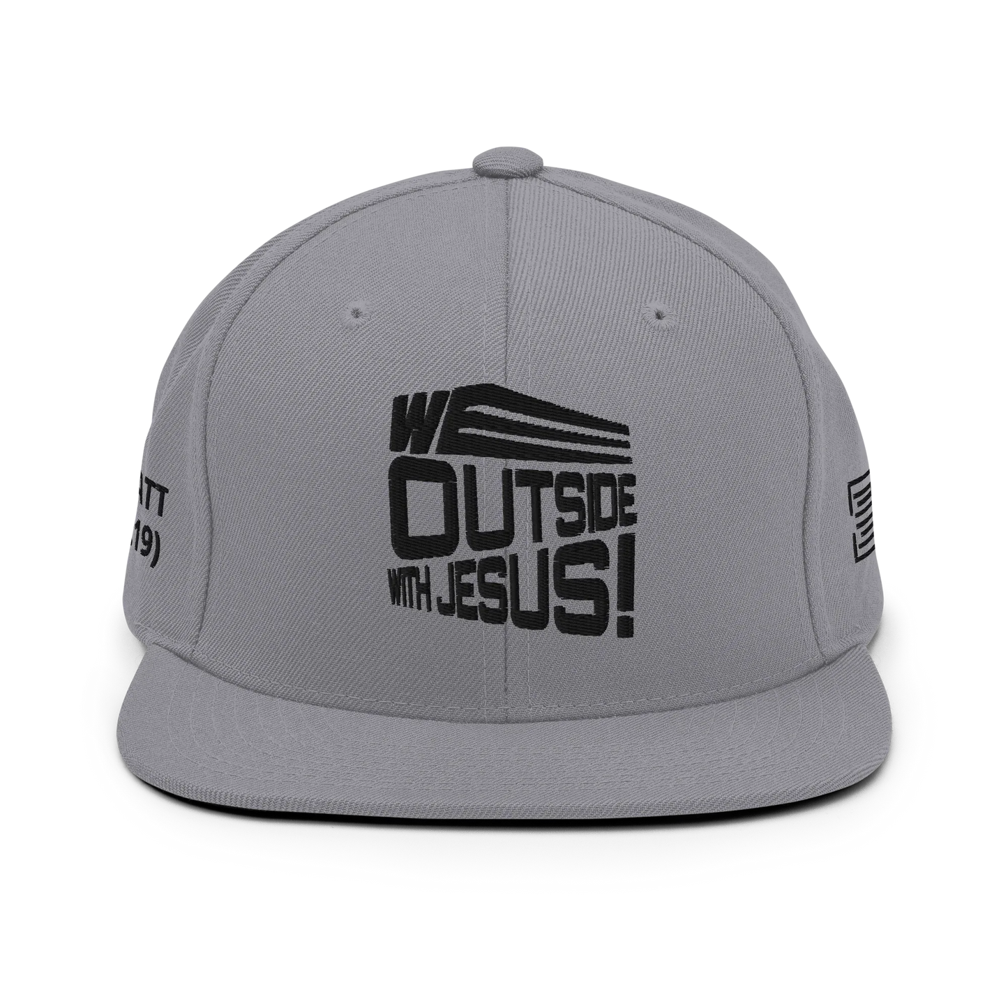 WE OUTSIDE-W-JESUS Snapback Hat - Da G.A.T.E 33