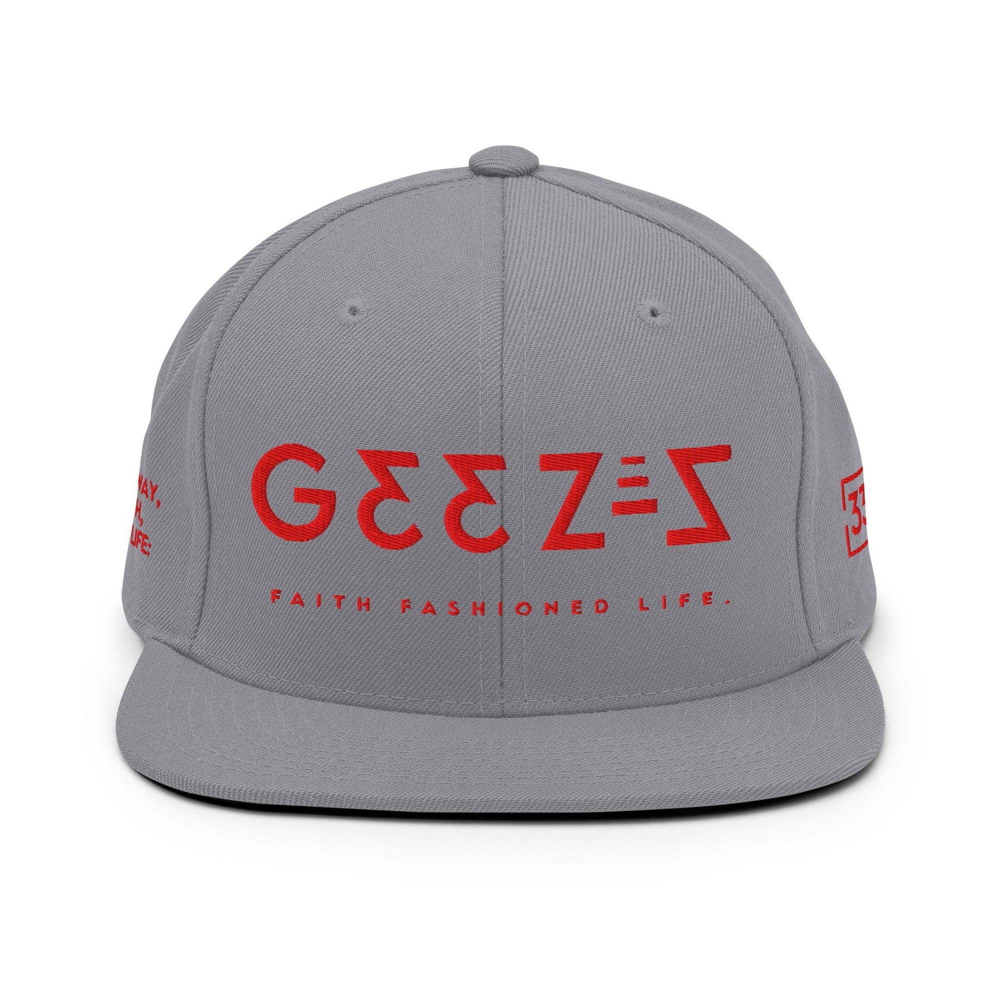 G33Z=Z Snapback Hat - Da G.A.T.E 33
