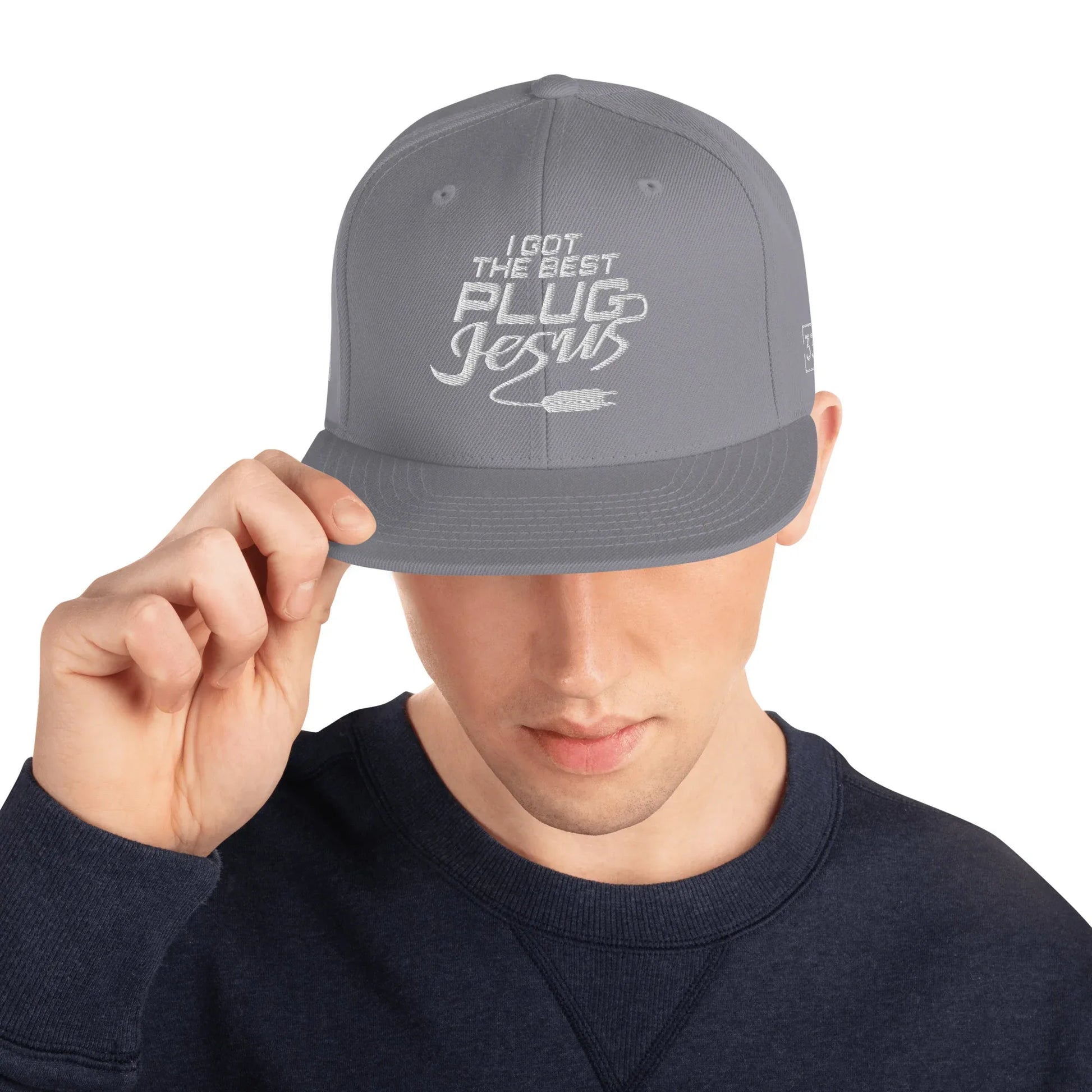 I GOT THE BEST PLUG Snapback Hat - Da G.A.T.E 33