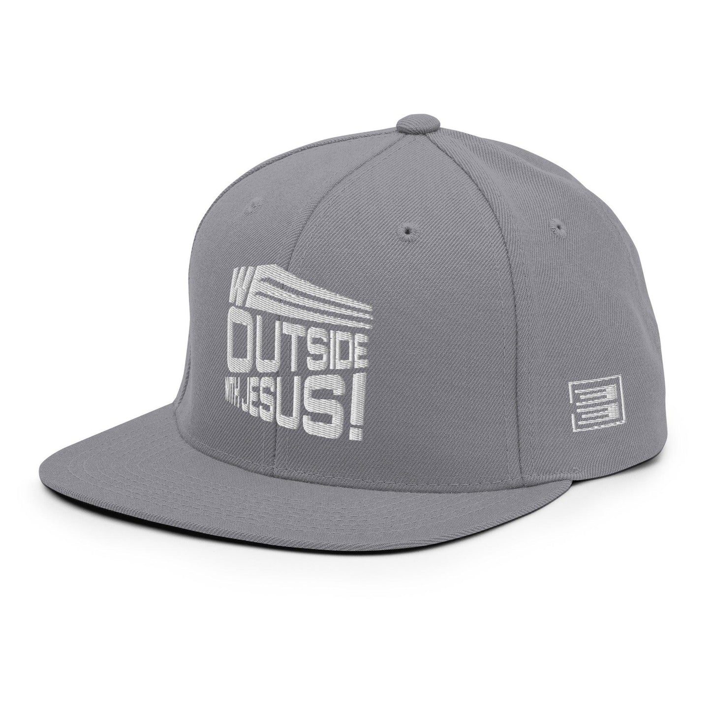 WE OUTSIDE-W-JESUS Snapback Hat - Da G.A.T.E 33