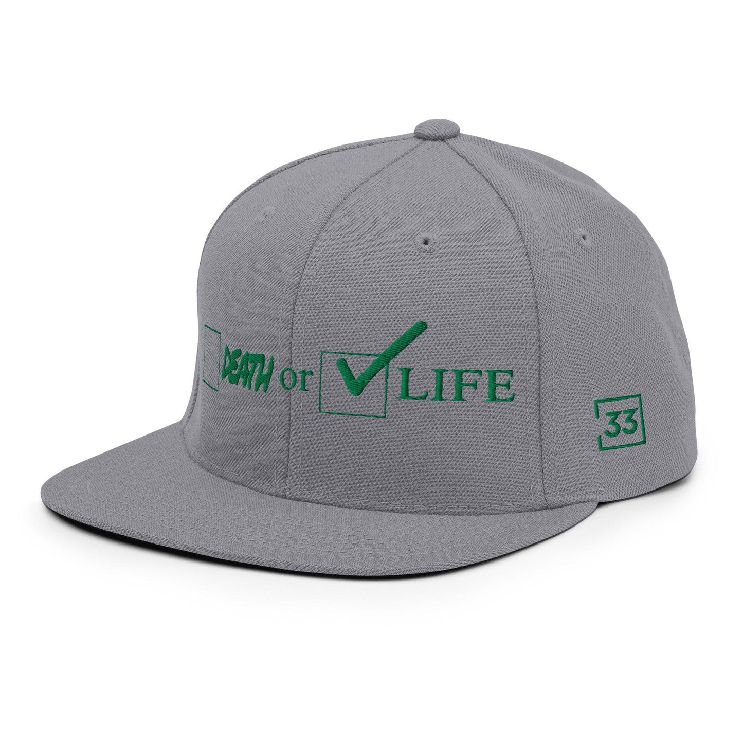 CHOSSE LIFE Snapback Hat - Da G.A.T.E 33