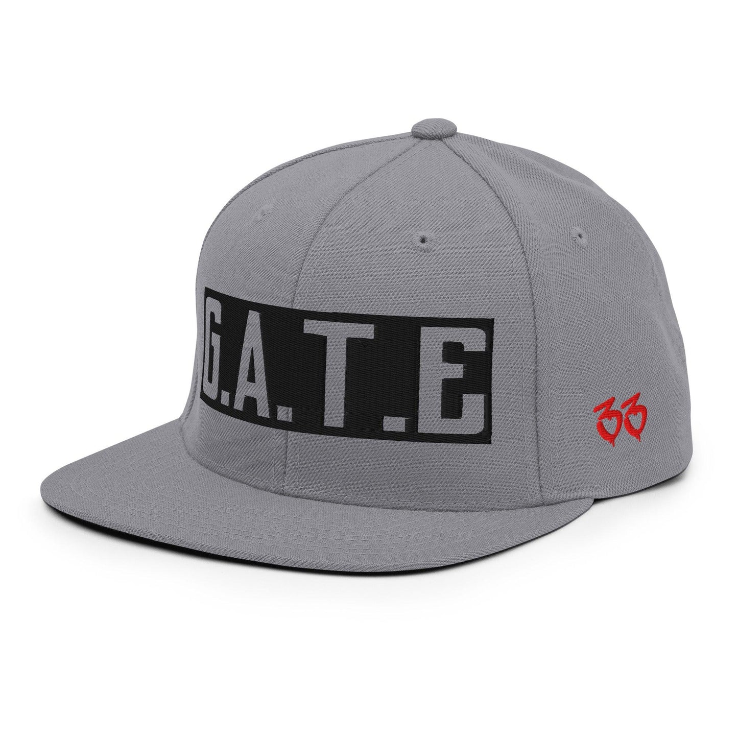 DA GATE 33 Snapback Hat - Da G.A.T.E 33