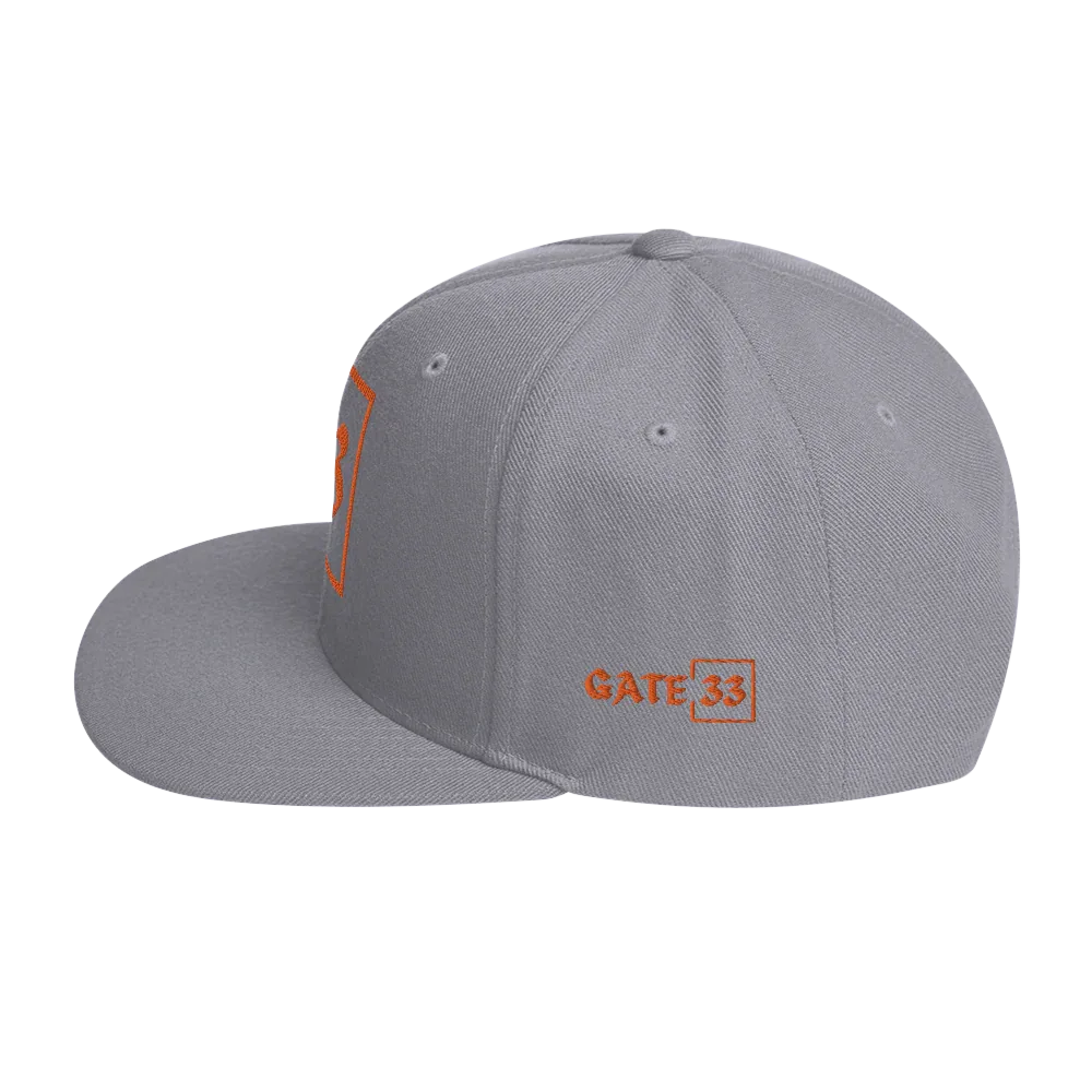33 Snapback Hat - Da G.A.T.E 33