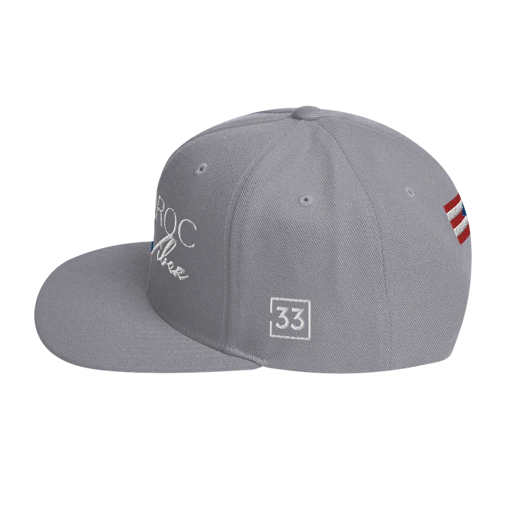 PRAY FOR PR Snapback Hat - Da G.A.T.E 33