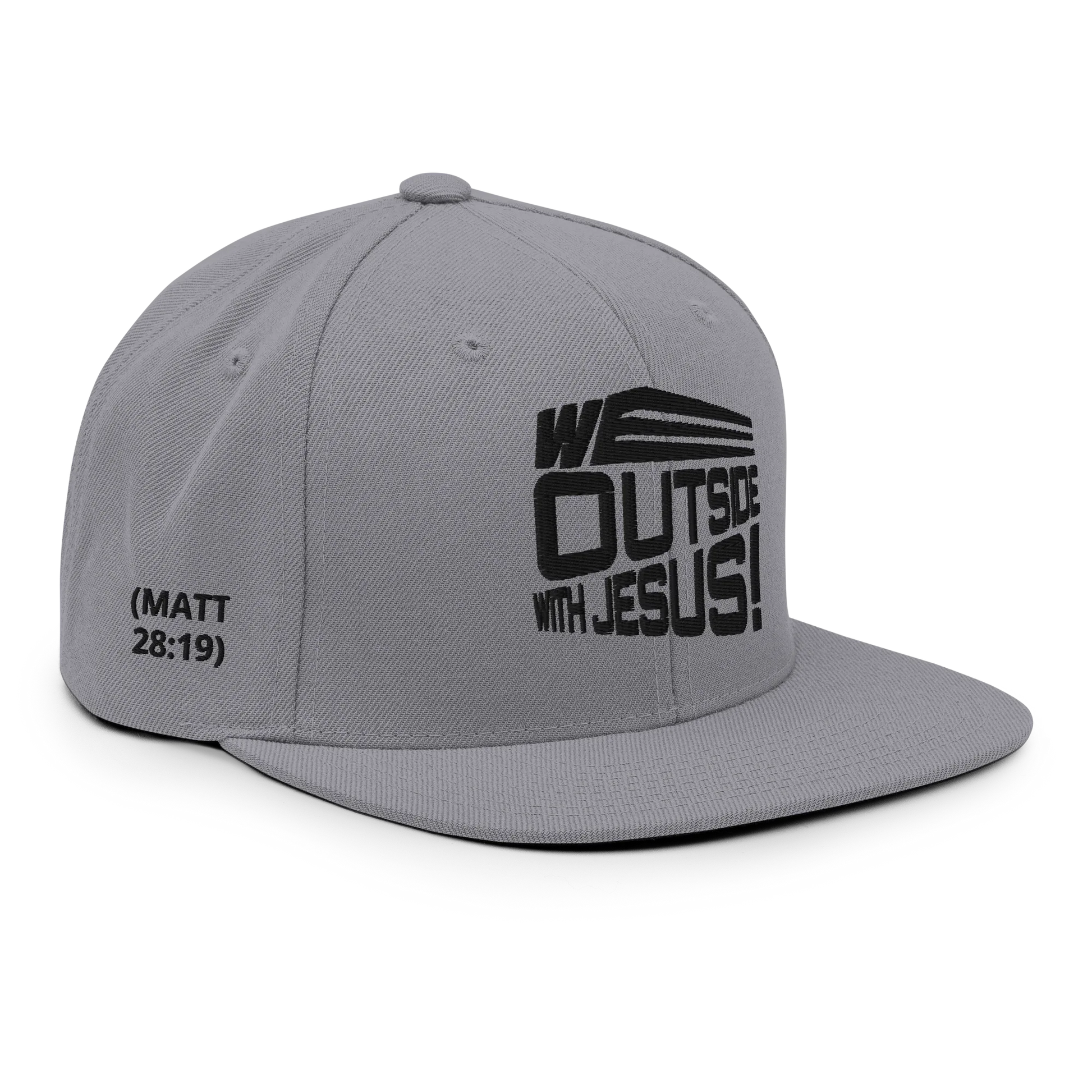 WE OUTSIDE-W-JESUS Snapback Hat - Da G.A.T.E 33
