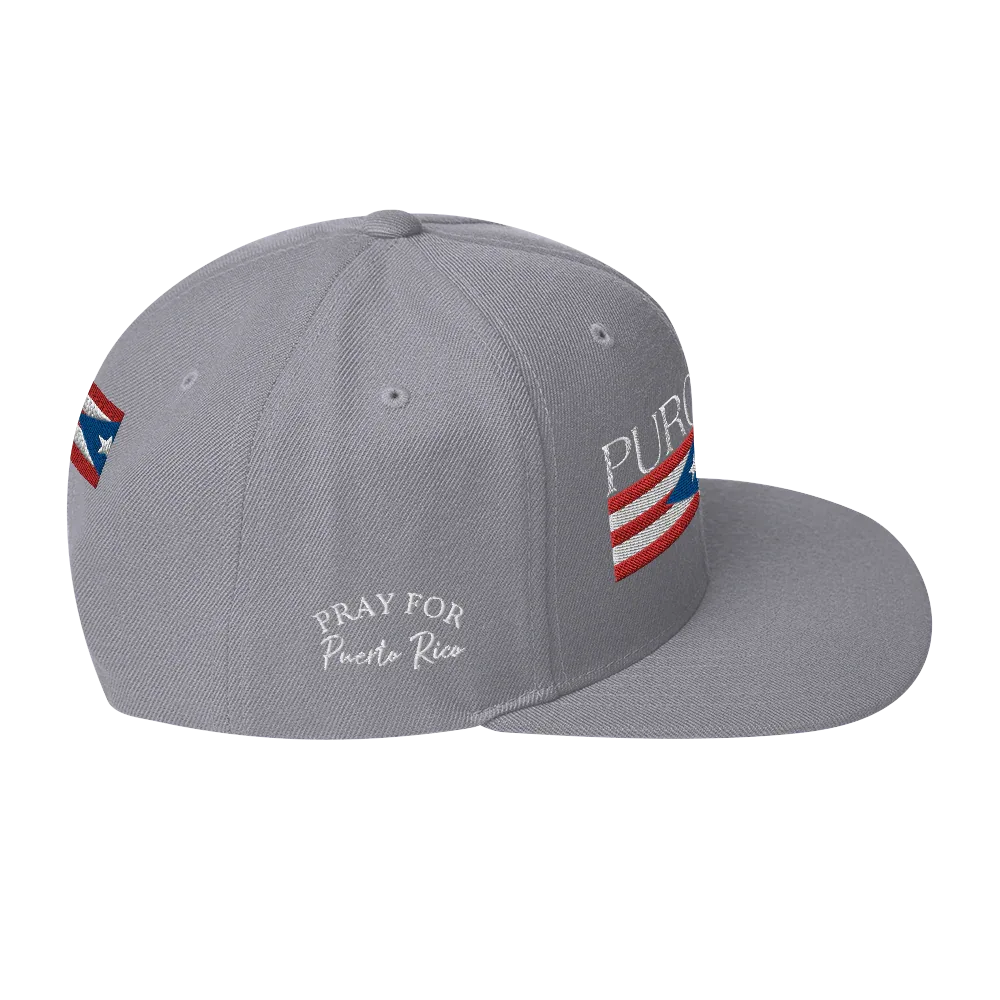 PRAY FOR PR Snapback Hat - Da G.A.T.E 33