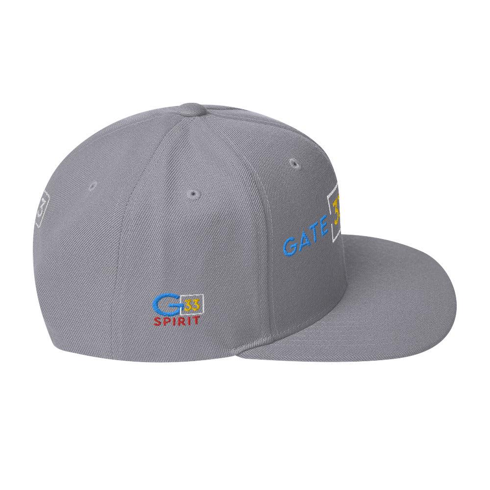 G33 Spirit Snapback Hat - Da G.A.T.E 33