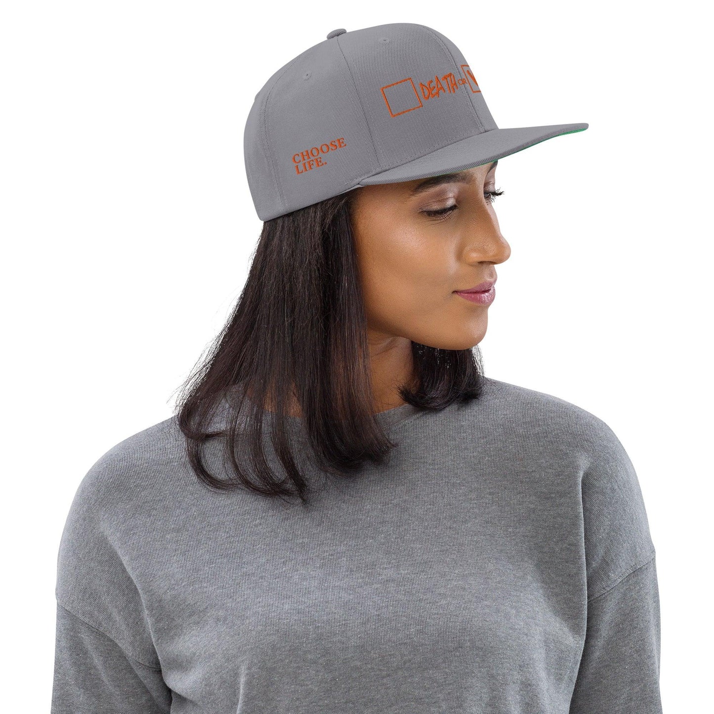 CHOOSE LIFE.Snapback Hat - Da G.A.T.E 33